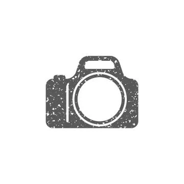 Grunge icon - Camera Stock Illustration
