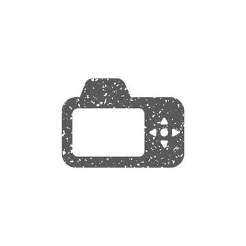 Grunge icon - Camera Stock Illustration