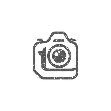 Grunge icon - Camera Stock Illustration