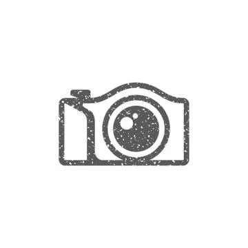 Grunge icon - Camera Stock Illustration