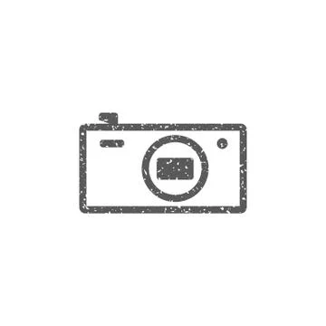 Grunge icon - Camera Stock Illustration