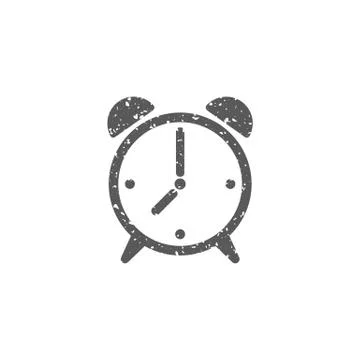 Grunge icon - Clock Stock Illustration