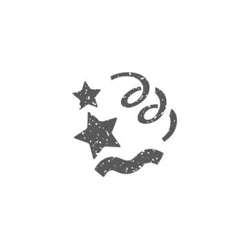 Grunge icon - Confetti Stock Illustration