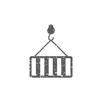 Grunge icon - Container Stock Illustration