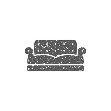Grunge icon - Couch Stock Illustration