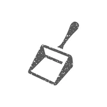 Grunge icon - Dustpan Stock Illustration