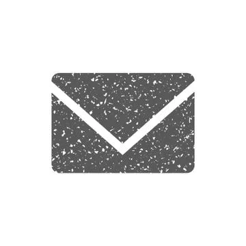 Grunge icon - Envelope Stock Illustration