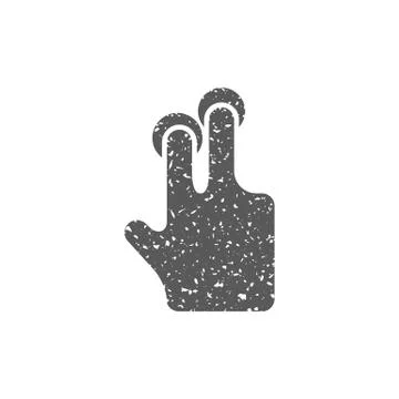 Grunge icon - Gesture Stock Illustration