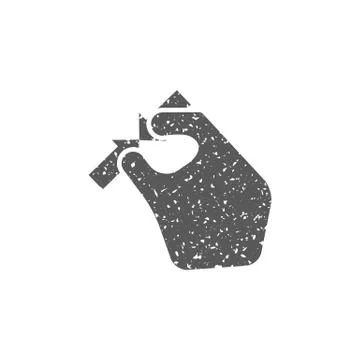 Grunge icon - Gesture Stock Illustration