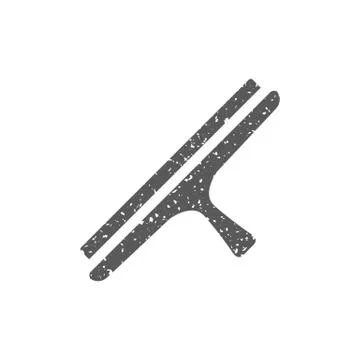 Grunge icon - Glass scraper Stock Illustration