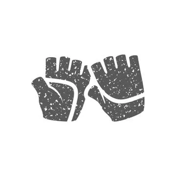 Grunge icon - Gloves Stock Illustration
