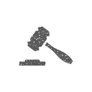 Grunge icon - Hammer Stock Illustration