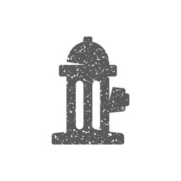 Grunge icon - Hydrant Stock Illustration