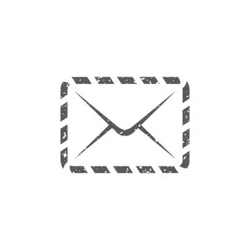Grunge icon - Letter Stock Illustration