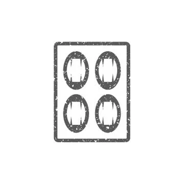 Grunge icon - Pills Stock Illustration