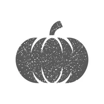 Grunge icon - Pumpkin Stock Illustration