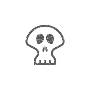 Grunge icon - Skeleton Stock Illustration