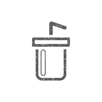 Grunge icon - Softdrink Stock Illustration