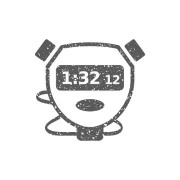Grunge icon - Stopwatch Stock Illustration