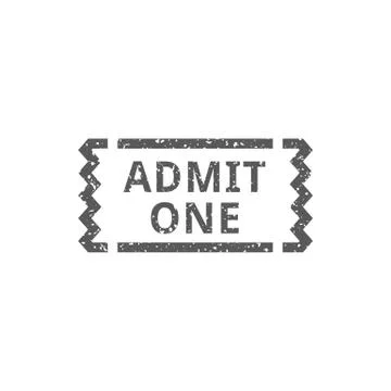 Grunge icon - Ticket Stock Illustration