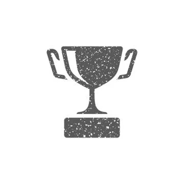 Grunge icon - Trophy Stock Illustration