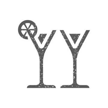 Grunge icon - Wine Stock Illustration