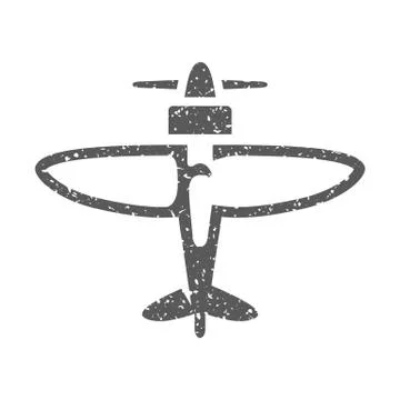 Grunge icon - World War Stock Illustration
