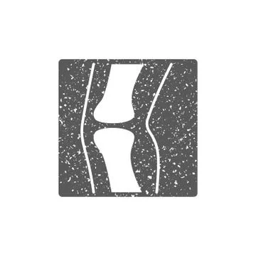 Grunge icon - X-Ray image Stock Illustration