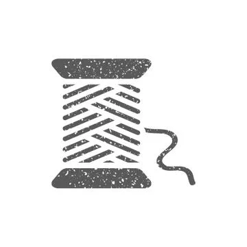 Grunge icon - Yarn Stock Illustration