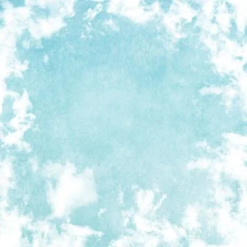 Grunge image of blue sky. Stock Photos