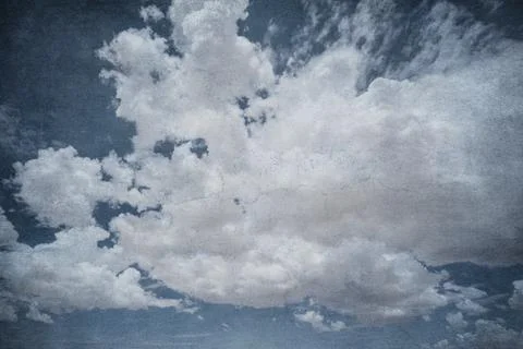 Grunge image of dramatic cloudy sky. Perfect halloween background. Stock Photos