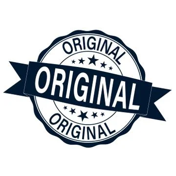 Grunge ink stamp with worn effect and original text Illustrazione stock