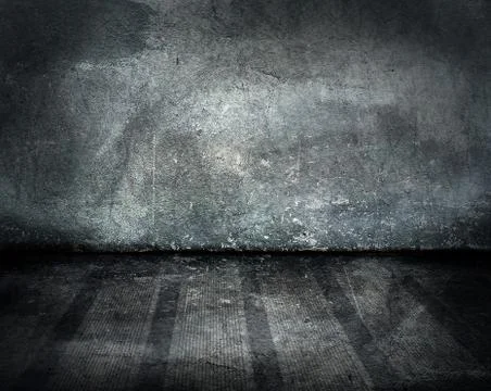 Grunge interior with copy-space Stock Photos