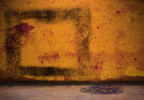 Grunge interior Stock Illustration