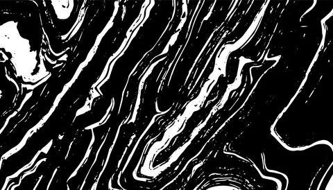 Grunge interlaced texture, threads, lines, wire, veins, monochrome. Grunge ol Stock Illustration