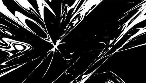 Grunge interlaced texture, threads, lines, wire, veins, monochrome. Grunge ol Stock Illustration