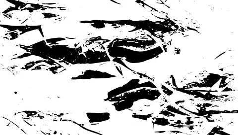 Grunge interlaced texture, threads, lines, wire, veins, monochrome. Grunge ol Stock Illustration