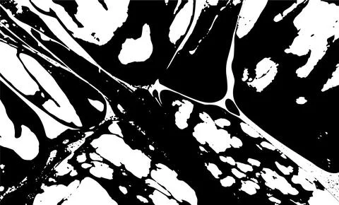 Grunge intertwined texture, threads, lines, wire, veins, monochrome. Grunge o Stock Illustration