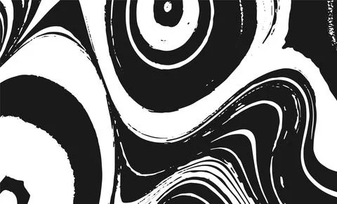 Grunge intertwined texture, threads, lines, wire, veins, monochrome. Grunge o Stock Illustration