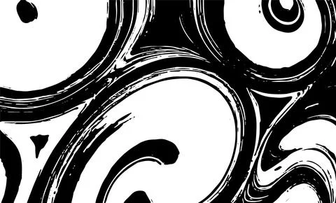 Grunge intertwined texture, threads, lines, wire, veins, monochrome. Grunge o Stock Illustration