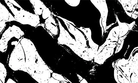 Grunge intertwined texture, threads, lines, wire, veins, monochrome. Grunge o Stock Illustration