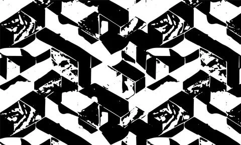 Grunge intertwined texture, threads, lines, wire, veins, monochrome. Grunge o Stock Illustration