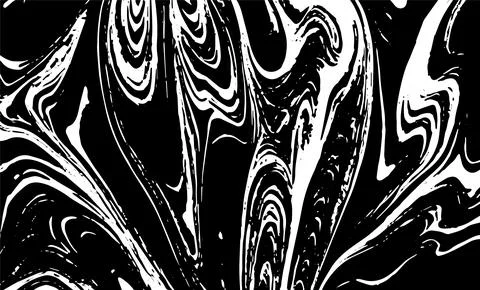 Grunge intertwined texture, threads, lines, wire, veins, monochrome. Grunge o Stock Illustration