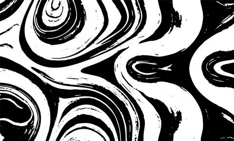 Grunge intertwined texture, threads, lines, wire, veins, monochrome. Grunge o Stock Illustration