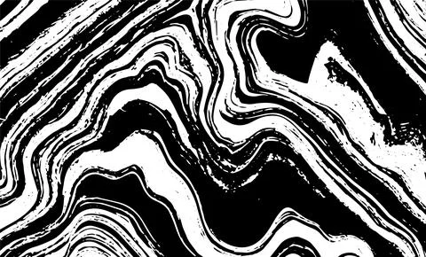 Grunge intertwined texture, threads, lines, wire, veins, monochrome. Grunge o Illustrazione stock