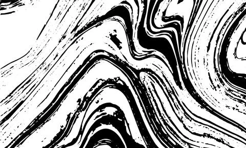 Grunge intertwined texture, threads, lines, wire, veins, monochrome. Grunge o Stock Illustration