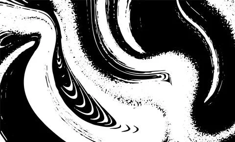 Grunge intertwined texture, threads, lines, wire, veins, monochrome. Grunge o Stock Illustration