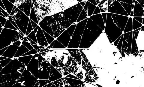 Grunge intertwined texture, threads, lines, wire, veins, monochrome. Grunge o Stock Illustration