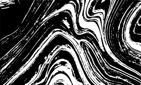 Grunge intertwined texture, threads, lines, wire, veins, monochrome. Grunge o Illustrazione stock