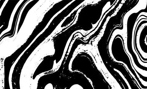 Grunge intertwined texture, threads, lines, wire, veins, monochrome. Grunge o Stock Illustration